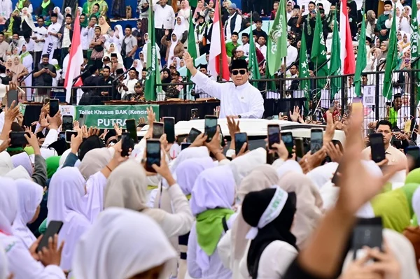 Presiden Prabowo Subianto menegaskan komitmen pemerintah untuk menegakkan keadilan dan menghadirkan kemakmuran bagi seluruh rakyat Indonesia (Dok : ist).