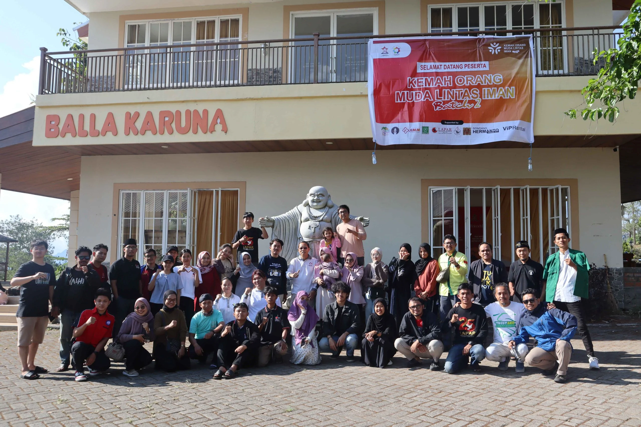 doc: panitia kemahorangmudalintas iman jalin harmoni sulsel x permabudhisulsel 2024