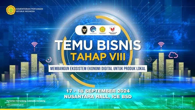 Temu Bisnis VIII Percepatan Peningkatan Penggunaan Produk Dalam Negeri (P3DN) dengan tema Membangun Ekosistem Ekonomi Digital untuk Produk Lokal di Indonesia Convention Exhibition BSD Tangerang./Ist