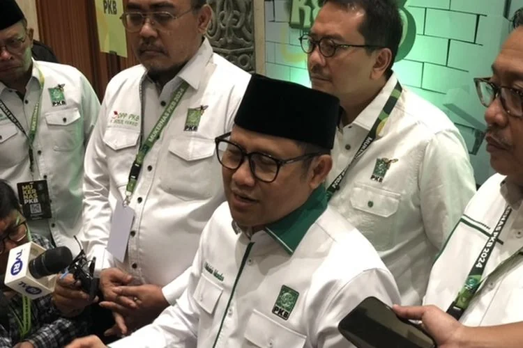 Ketua Umum PKB Muhaimin Iskandar ditemui di JCC./Ist