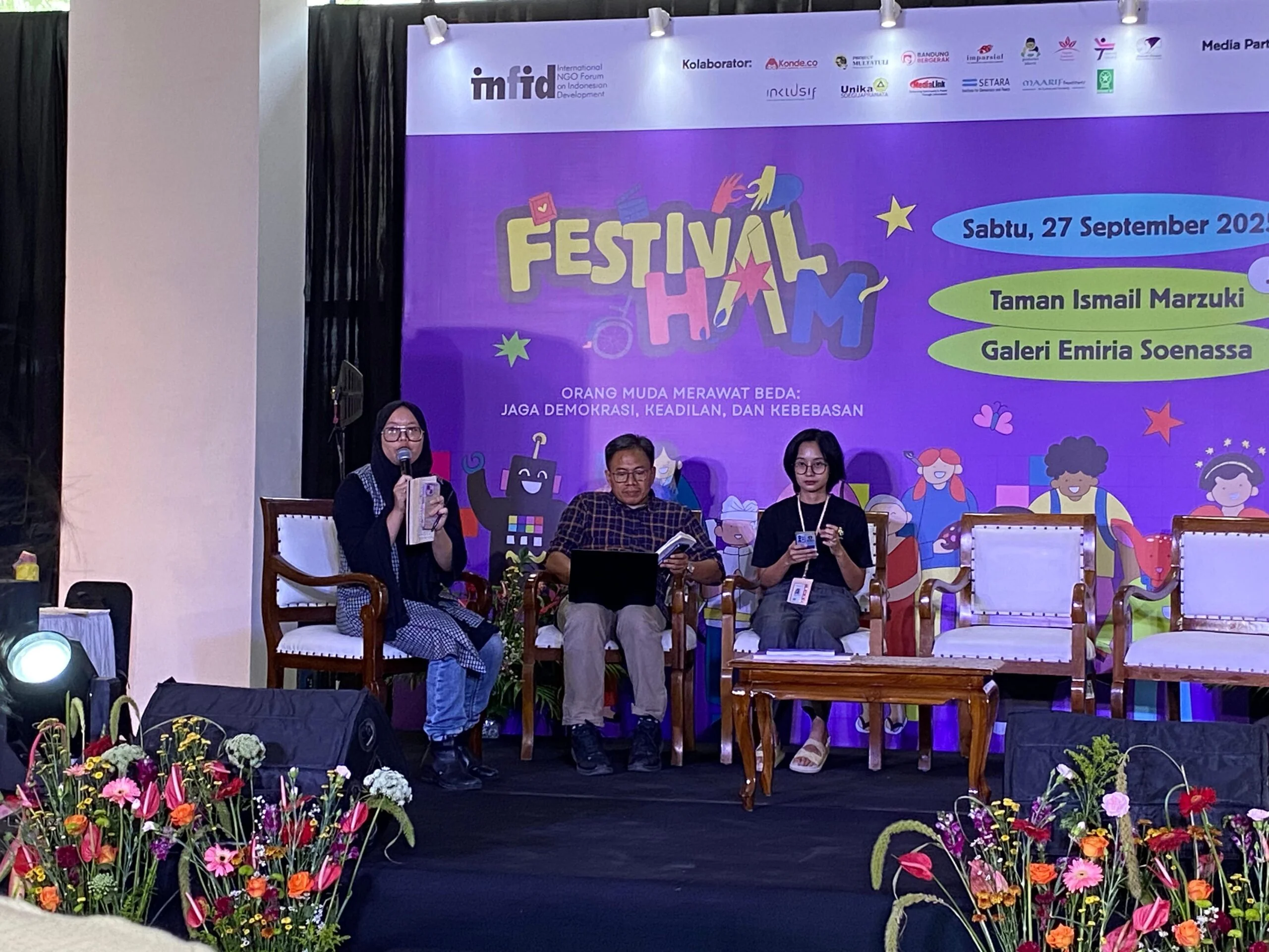 Siaran Pers Festival HAM 2025: 'Merawat Beda' adalah Kunci Jaga Demokrasi, Keadilan, dan Kebebasan.