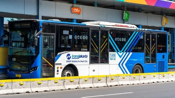 Ilustrasi Bus TransJakarta (Dok : Int).