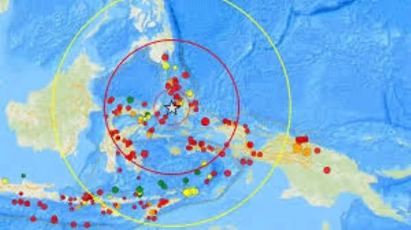 Gempa bumi terjadi di Ternate dan sekitarnya (Dok : Int).