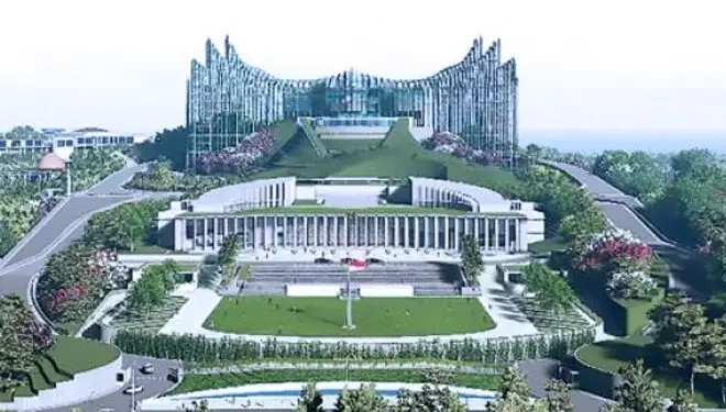 Ilustrasi IKN: Istana Garuda (INT)