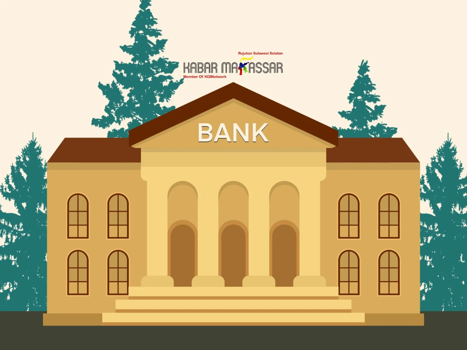 Ilustrasi bank (Dok: KabarMakassar)