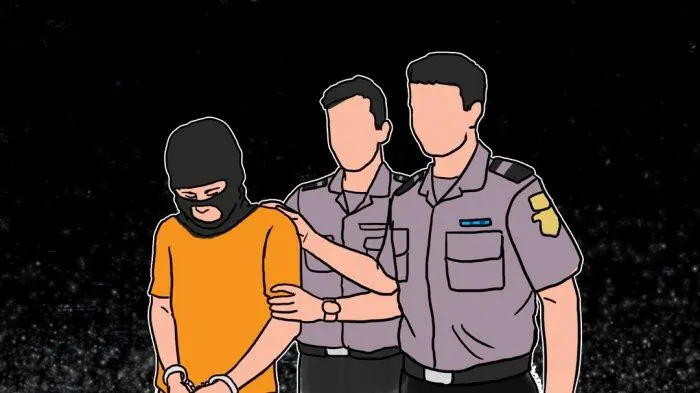 ilustrasi oknum polisi (Dok : int).