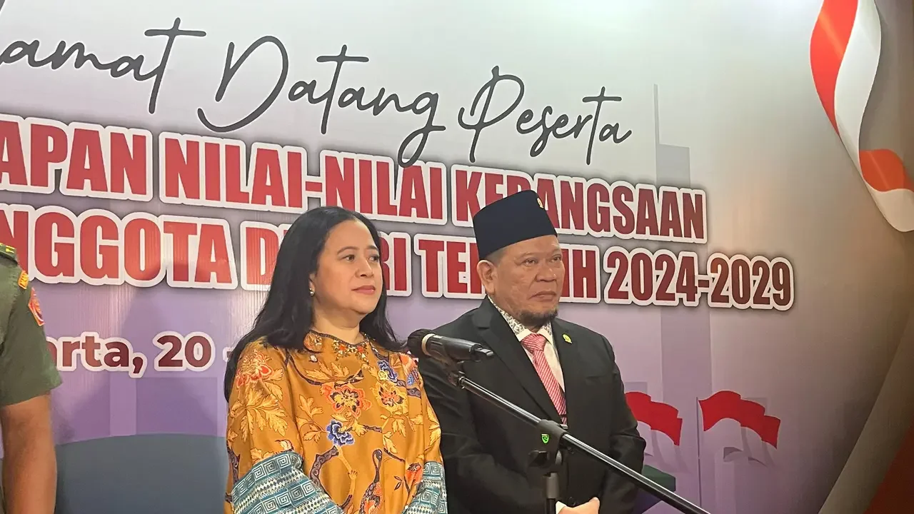 Ketua Dewan Pimpinan Pusat (DPP) PDI Perjuangan (PDIP) Puan Maharani di Hotel Shangri La, Jakarta Pusat./Ist