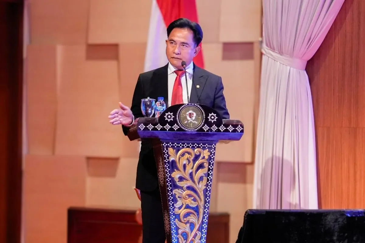Menko Kumham Imipas Yusril Ihza Mahendra