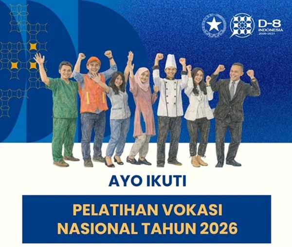 Kemnaker memperpanjang pendaftaran Program Pelatihan Vokasi Nasional Tahun 2026 Batch 1 (Dok : Ist).