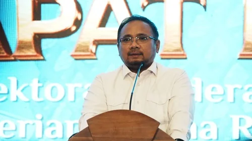 Menteri Agama, Yaqut Cholil Qoumas. (Foto:  Dok. Humas Kemenag).