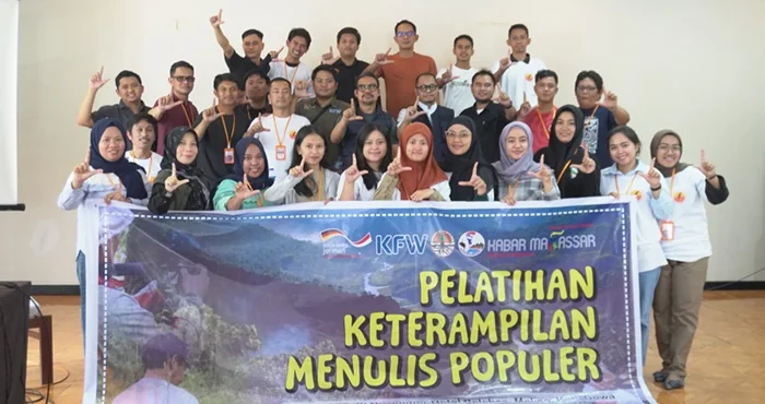 Pelatihan Menulis Populer BBKSDA Sulsel di Malino. (Dok KabarMakassar.com).