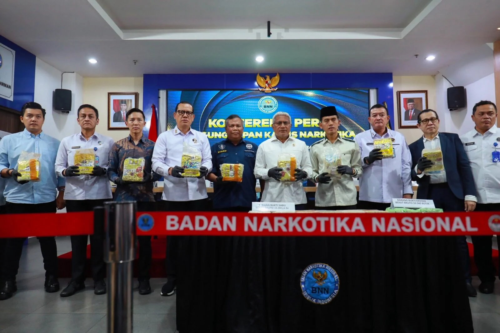 Pengungkapan Kasus Narkotika Internasional oleh BNN: Upaya Memerangi Peredaran Narkoba./Ist
