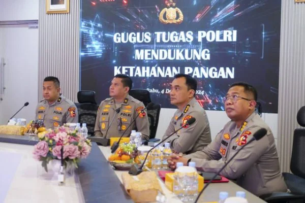 Polri menggelar pelatihan "Polisi Penggerak Ketahanan Pangan" pada Rabu (04/12/2024). DOC: (IST)