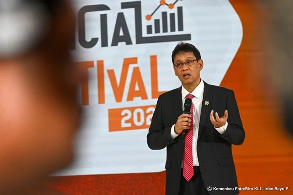 Menteri Keuangan (Menkeu) Purbaya Yudhi Sadewa dalam Jogja Financial Fertival (Dok : Kemenkeu).