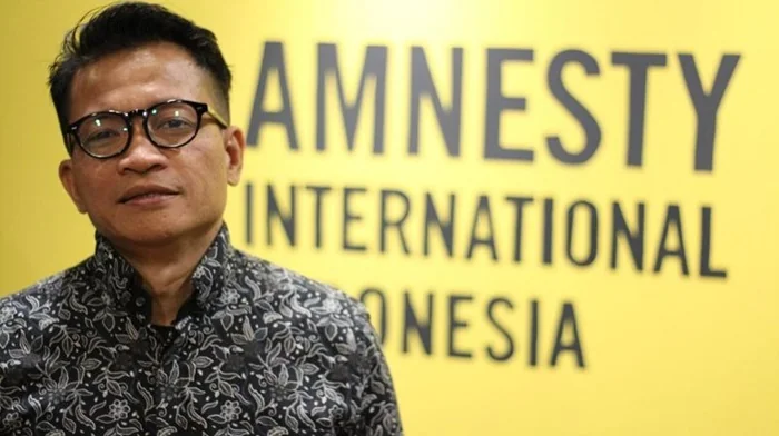 Direktur Eksekutif Amnesty International Indonesia, Usman Hamid.
