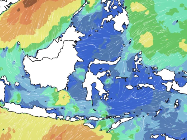 Ilustrasi citra satelit cuaca BMKG (Dok : Int).
