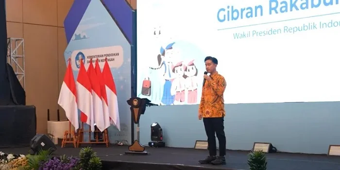 Wakil Presiden (Wapres) RI Gibran Rakabuming Raka menerima kunjungan dari Badan Amil Zakat Nasional (BAZNAS) RI. DOC: (MEDIAINDONESIA.COM)