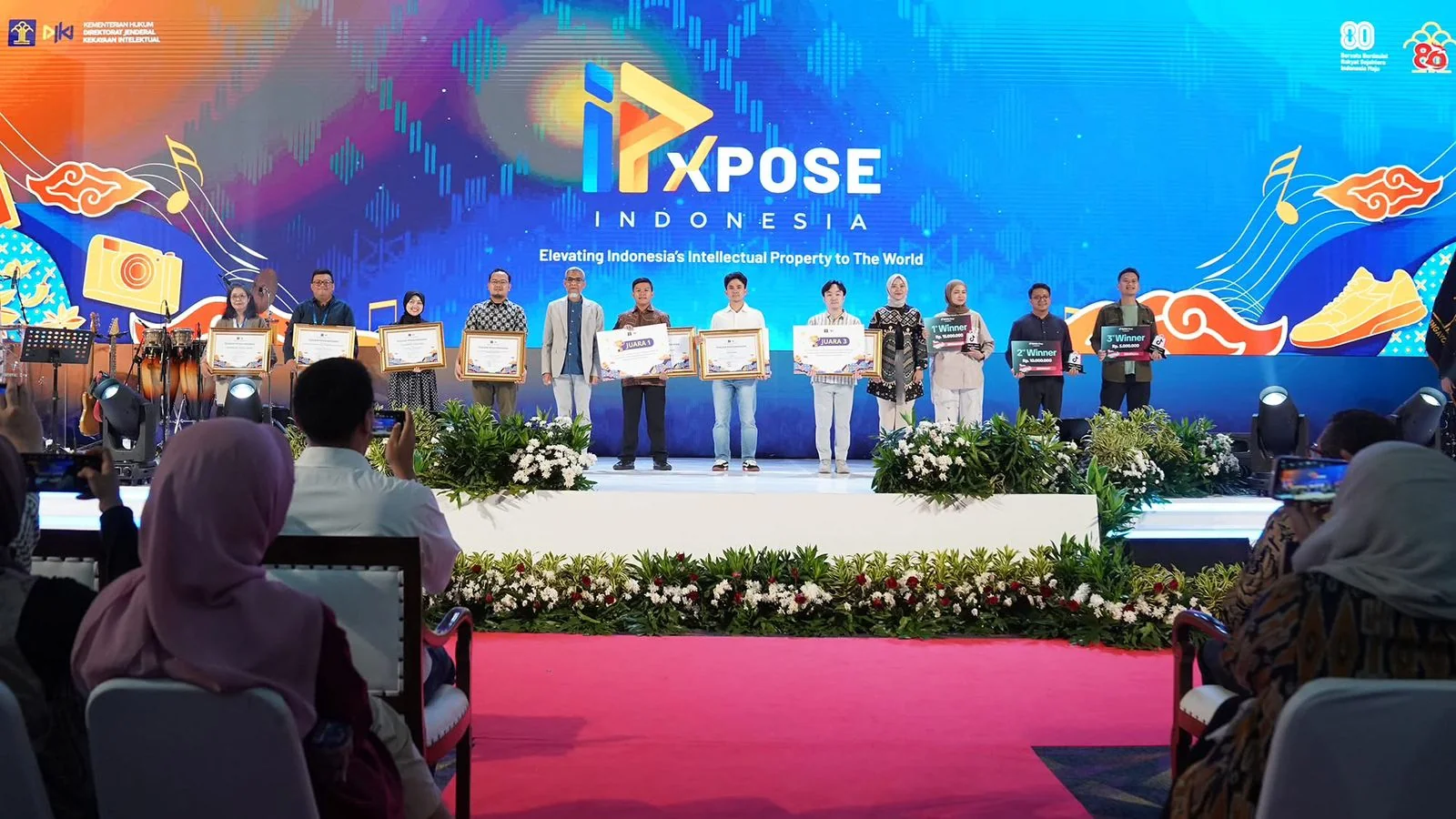 Resmi Tutup IP Xpose Indonesia, DJKI Berkomitmen Perkuat Ekosistem KI Nasional