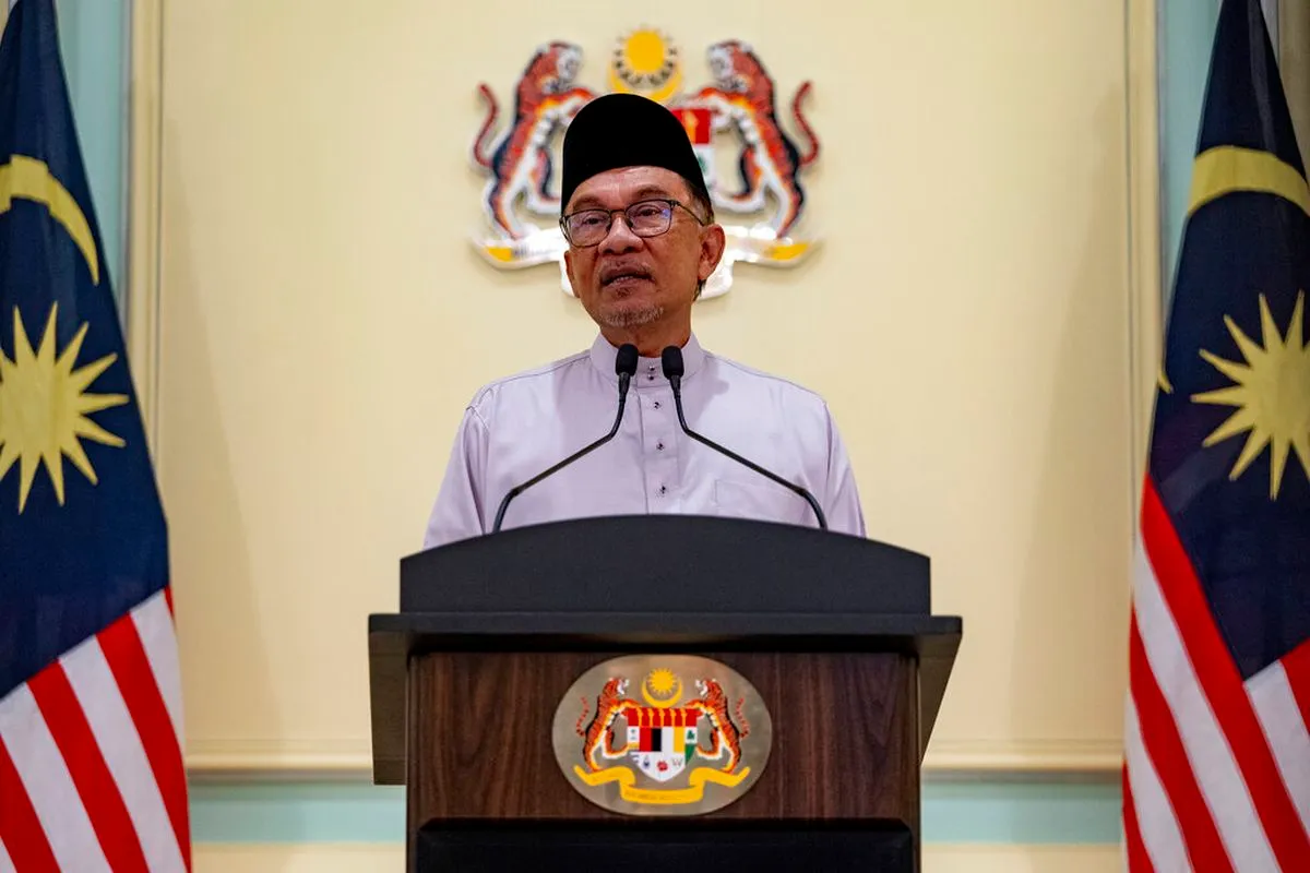 Perdana Menteri Malaysia Anwar Ibrahim (Dok : Int).