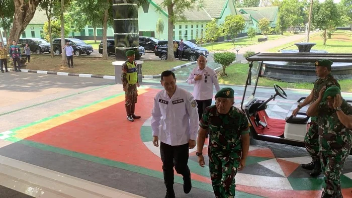 Agus Harimurti Yudhoyono (AHY) datang di Akademi Militer Magelang./Ist