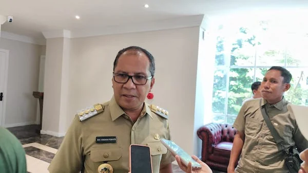 Wali Kota  Makassar, Moh Ramdhan Danny Pomanto, saat ditemui di Balai Kota Makassar. DOC: (HANIFAH/KABARMAKASSAR.COM)