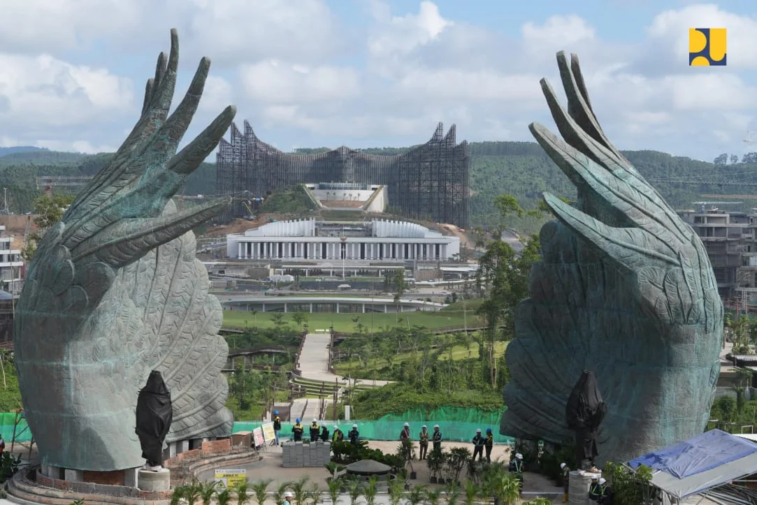Ibu Kota Nusantara (IKN). Foto: kabar indonesia/PUPR