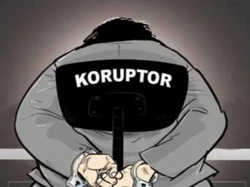 Ilustrasi koruptor (Dok : Int).