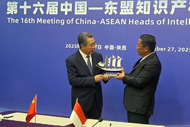 Menkum Supratman Wakili Indonesia di Pertemuan China-ASEAN Bidang Kekayaan Intelektual