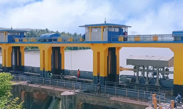 Bendungan Benteng terletak di Kecamatan Patampanua (benteng), Kabupaten Pinrang. (ist)