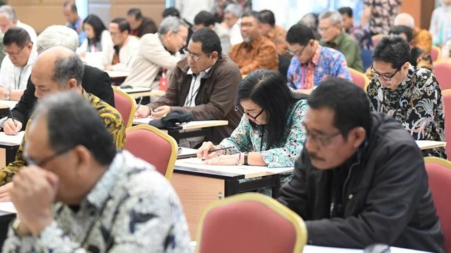 Seleksi penilaian profil Capim KPK./Ist