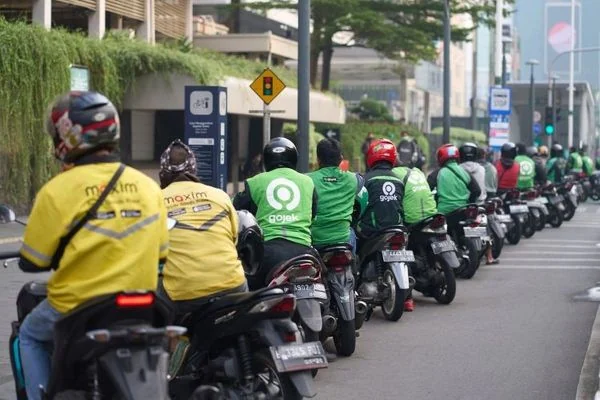 Ilustrasi ojek online (Dok : Int).