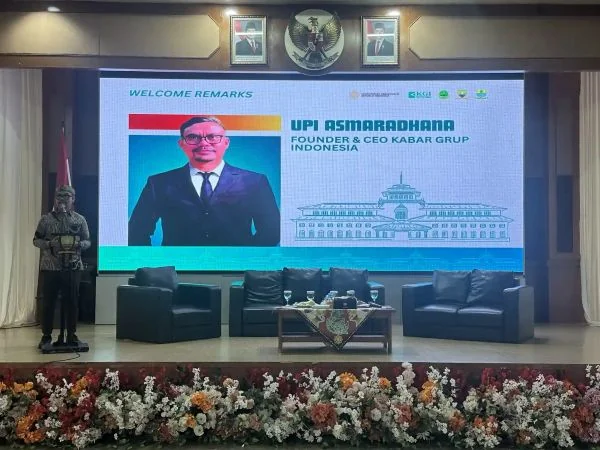 Founder dan CEO Kabar Grup Indonesia (KGI), Upi Asmaradhana (Dok : KabarBursa).