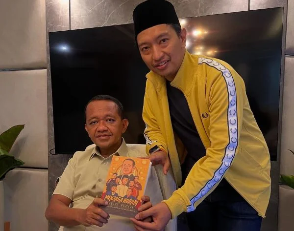 Arief Rosyid bersama Menteri  ESDM Bahlil Lahadalia (Dok : Ist).
