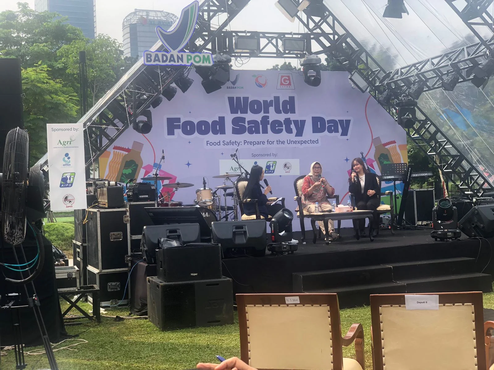 peringatan World Food Safety yang di selenggarakan di One Satrio Kuningan, Jakarta Selatan Kamis, 4 Juni 2024. Foto: kabar/hendra