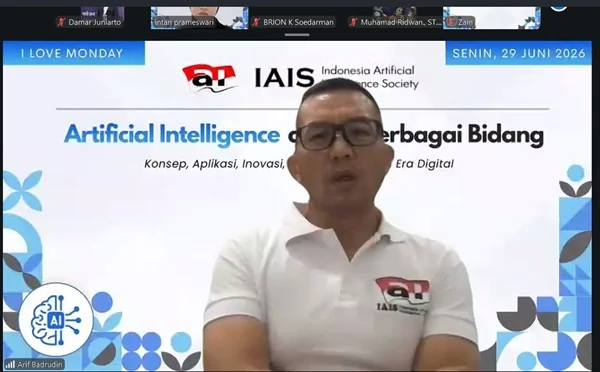 pakar sekaligus pemerhati kecerdasan buatan, Laksma TNI Dr. Arif Badrudin (Dok : Ist).
