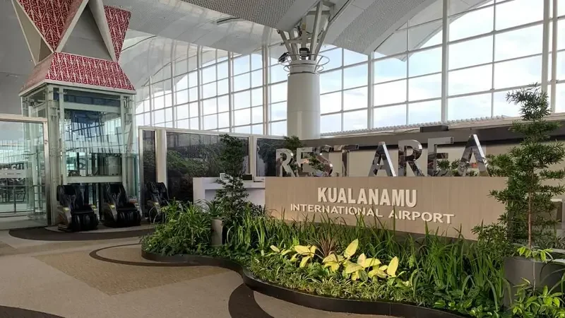 Bandara Internasional Kualanamu Deli Serdang Sumatera Utara./Ist