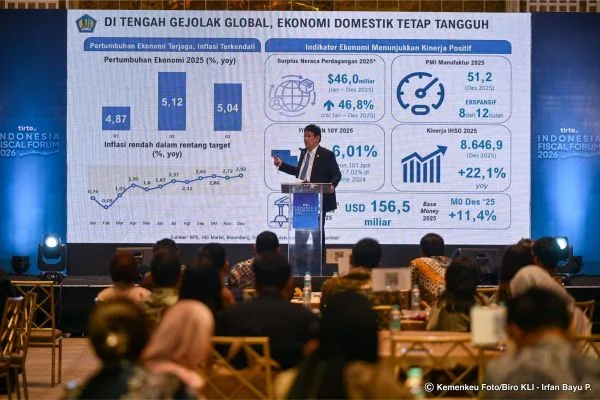 Menteri Keuangan (Menkeu) Purbaya Yudhi Sadewa menegaskan optimisme terhadap prospek perekonomian nasional (Dok : Ist).
