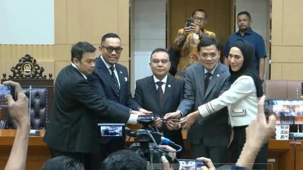 Ahmad Sahroni kembali jadi Wakil Ketua Komisi III DPR (Dok : Int).