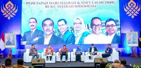 Peluncuran Buku Penulisan Ulang Sejarah Indonesian (Dok: Ist).