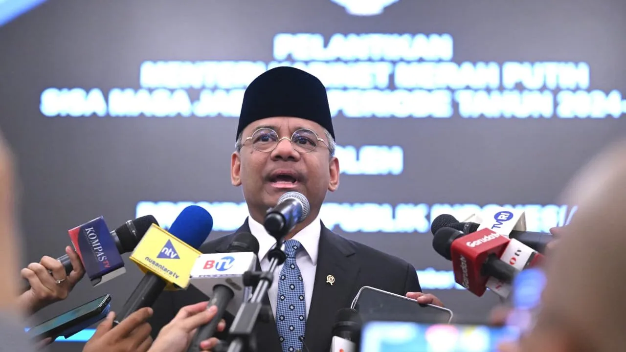 Menteri Keuangan, Suahasil Nazara saat memberikan keterangan pers (Dok : Ist).