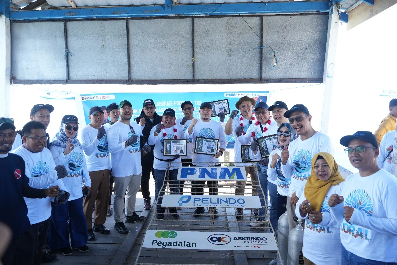Pelindo Regional 4 bersinergi bersama dengan BUMN lainnya dalam konservasi terumbu karang (Dok: Ist)