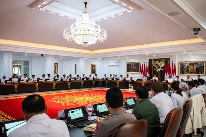 Presiden Prabowo Pimpin Sidang Kabinet, 6 November 2024.