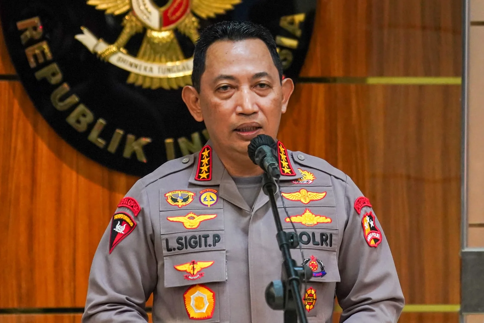 Kapolri Jenderal Polisi Drs. LIstyo Sigit Prabowo (Dok : Ist).